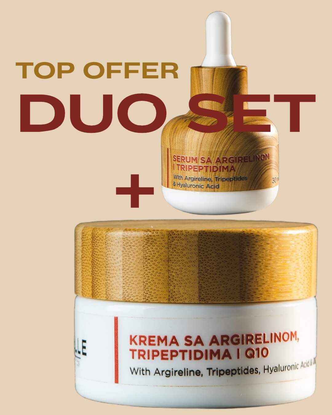 Duo Set - Anti age serum i krema protiv bora